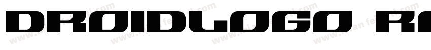 DroidLogo Regular字体转换